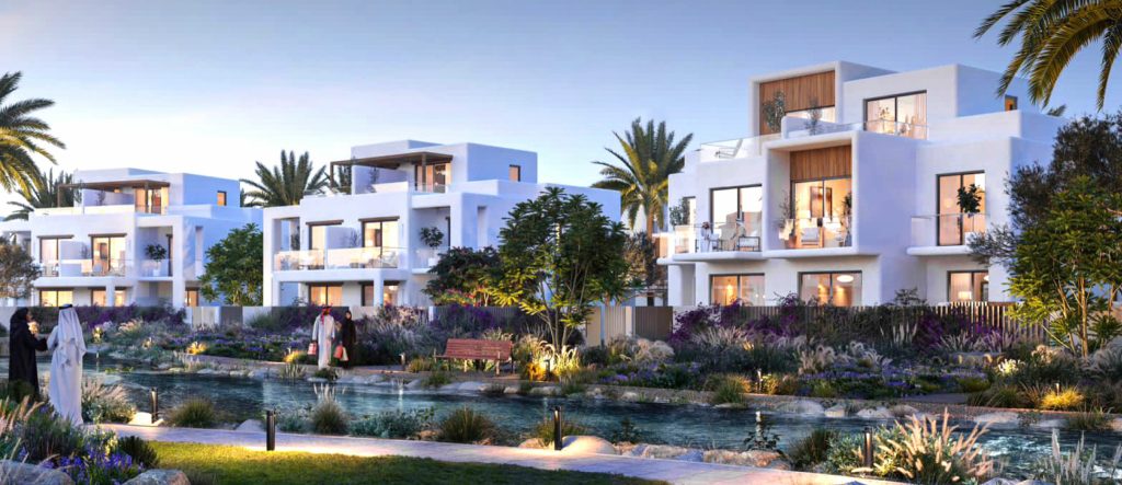 Rivana Twin Villas by Emaar, offering a luxurious waterfront living experience in Dubai